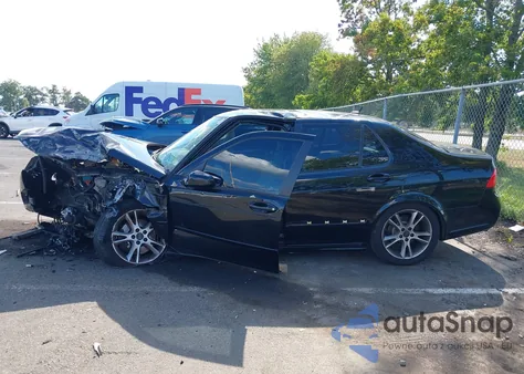 2008 Saab 9-5 2.3T z USA, uszkodzony, nr VIN YS3ED49G483500568